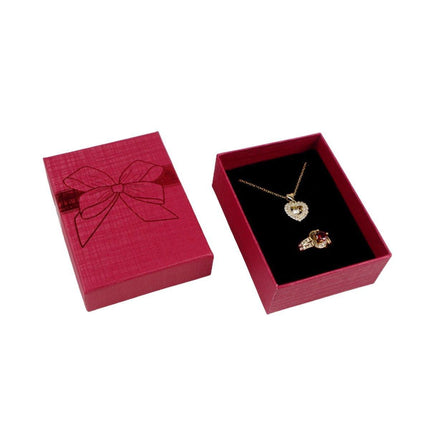 32pcs Jewelry Storage Box Necklace Pendant Ring Organizer Gift Packaging - Blue.