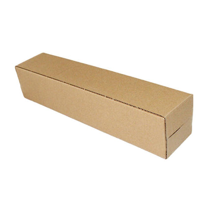 50pcs Long Strip Carton Flat Square Durable Shipping Boxes for Packaging Storage - 6.5cm x 6.5cm x 28cm.