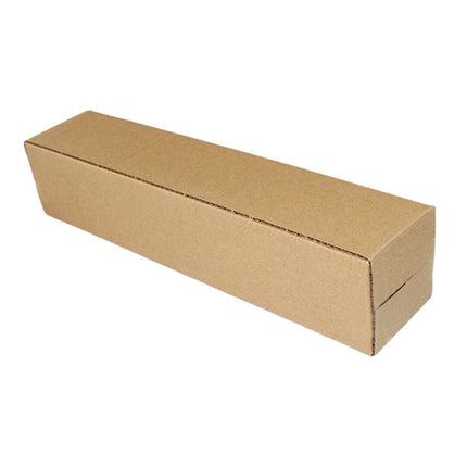 50pcs Long Strip Carton Flat Square Durable Shipping Boxes for Packaging Storage - 6.5cm x 6.5cm x 28cm.