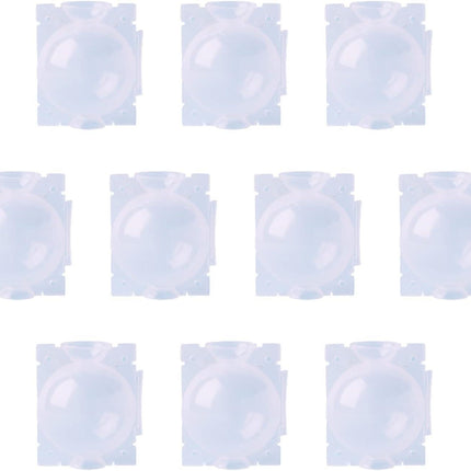 50pcs Plant Rooting Device High Pressure Grafting Box for Seedling Branch Garden - Clear S-50PCS.