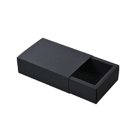 25X Black Kraft Paper Drawer Jewelry Package Necklace Bracelet Gift Package box - 20.5*15.5*4-25pcs.