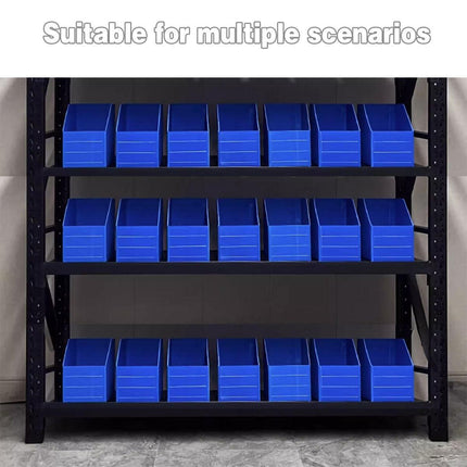 Plastic Storage Box Set 6Size Clear Hard Case Miter Tool Parts Display Organiser - 30x20x30cm.