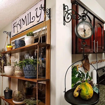 Hanging Plant Holder Iron Hooks Outdoor Planter Hanger Garden Decoration Hooks.