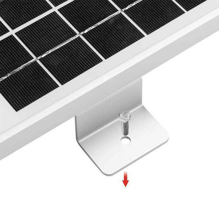4 Pcs Solar Panel Z-Bracket  Mounting Flat Roof Yacht Rv Mount Aluminum Kit Au.
