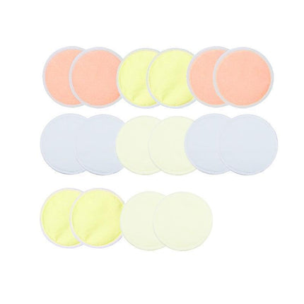 Bamboo Reusable Breast Pads Nursing Breastfeeding Plain Washable Pack of 8/16PCS - 8PCS.