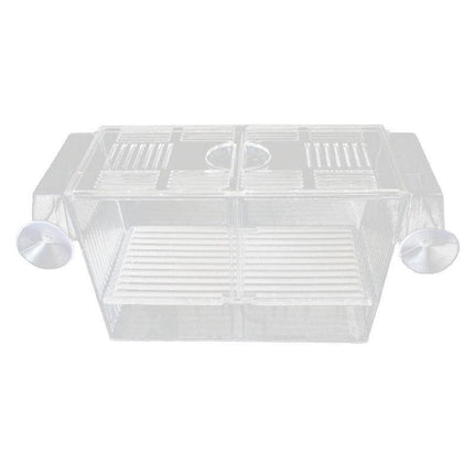 Large Breeding Aquarium Fish Tank Guppy Hatchery Breeder Rearing Isolation Box.
