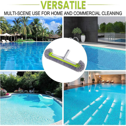 Swimming Pool Cleaning Brush Corner Scrub Brush Pool Wall Floor Cleaner Tool.