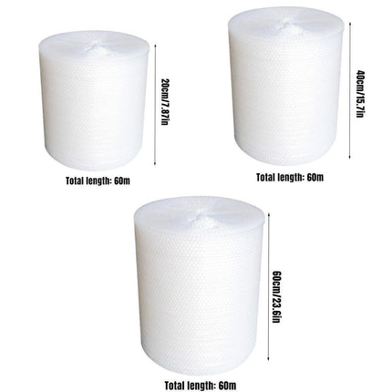 Bubble Wrap Roll Shockproof Packaging Foam Paper Express Shipping Protective - 20cm.