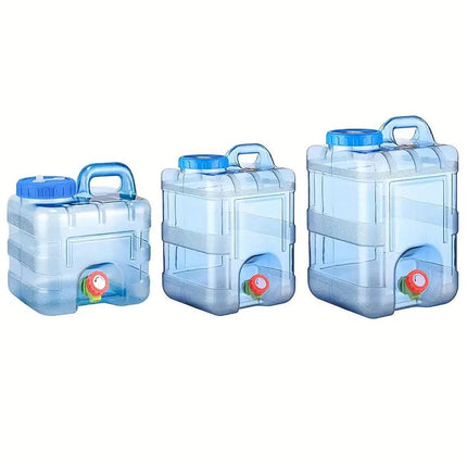 Outdoor Water Bucket Household Storage Car Water Tank Drinking Water Storage - 15L.