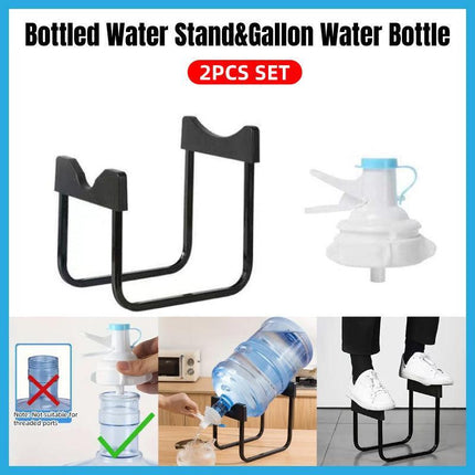 2pcs Bucket Holder Inverted Water Bucket Holder for Storage and Organization.