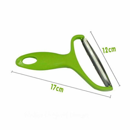 Stainless Steel Cabbage Peeler Wide Blade Vegetable Shredder with Ergonomic Handle.