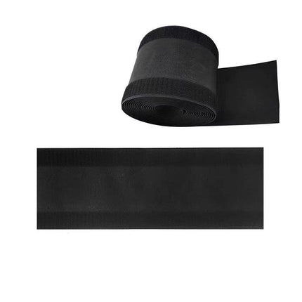 Cable Cover Nylon Sticky Wire Protector Floor Blanket Reusable Cord Tube Cover - Black-3Meter(with adhesive)-Floor.