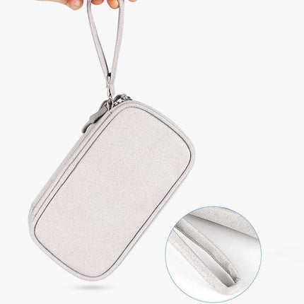 Electronic Accessories Cable Bag Organizer Travel Pouch Storage Cases Charger - Pink.