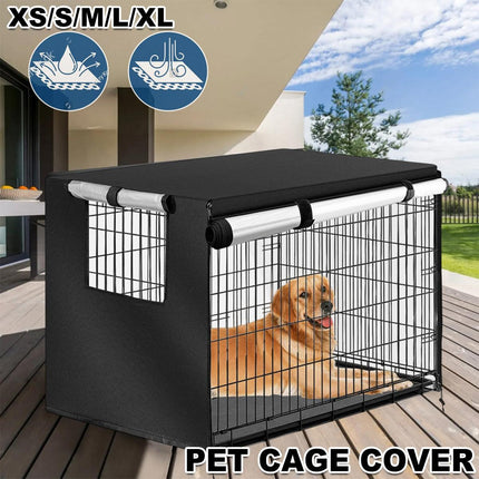 Oxford Cloth Pet Cover Outdoor Garden Yard Dog Dust Protector Waterproof Shield - XS.