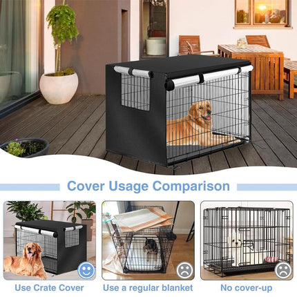 Oxford Cloth Pet Cover Outdoor Garden Yard Dog Dust Protector Waterproof Shield - XS.