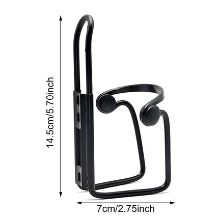 Durable Aluminum Alloy Water Bottle Holder for MTB Bike Bicycle Cycling Cage - Red.