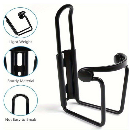Durable Aluminum Alloy Water Bottle Holder for MTB Bike Bicycle Cycling Cage - Red.