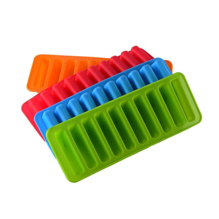 Silicone Baking Mould Finger Shaped Molds Cookie Ice Tray Chocolate Long Strips.