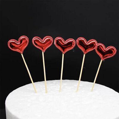 Happy Birthday Acrylic Cake Topper Cake Decoration Golden Silver Party - Pink-Star.