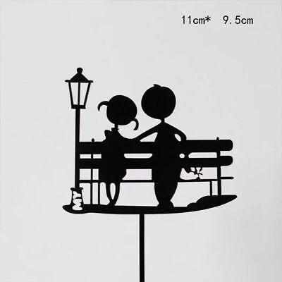 Happy Birthday Acrylic Cake Topper Cake Decoration Golden Silver Party - Pink-Star.