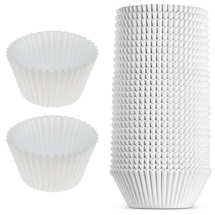 Patty Pans Muffin Cases Choc 600/Pk Cake Boards Cupcake Liners Boxes Baking Cups - 600PCS-2.5CM.