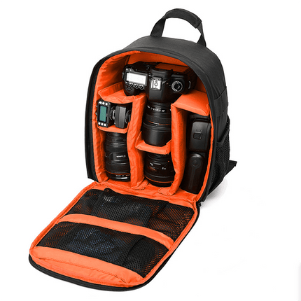 Waterproof DSLR Camera Backpack Multi Functional Rucksack for Canon Nikon Sony - Green.