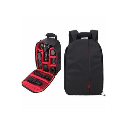 Waterproof DSLR Camera Backpack Multi Functional Rucksack for Canon Nikon Sony - Orange.
