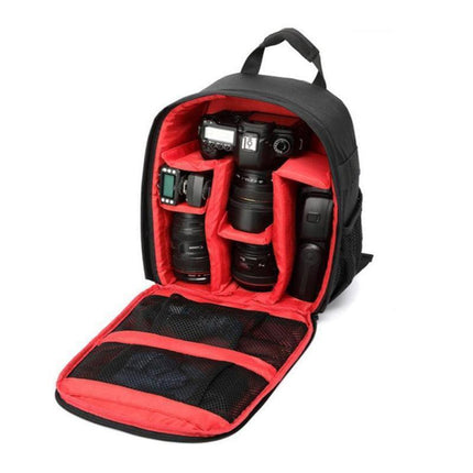 Waterproof DSLR Camera Backpack Multi Functional Rucksack for Canon Nikon Sony - Orange.