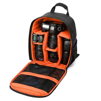 Waterproof DSLR Camera Backpack Multi Functional Rucksack for Canon Nikon Sony - Red.