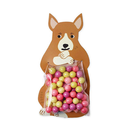 100pcs Cute 3D Cartoon Animal Candy Bags for Party Favors Birthday Gift Wrapping - Koalas.