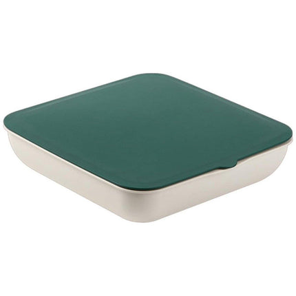 Plastic Fruit Plate Candy Box Dried Fruit Storage Box Snacks Nuts Tray Holder - Green.