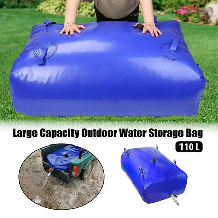 110L Large Capacity Water Storage Bladder Bag for Vehicle Outdoor Agriculture.
