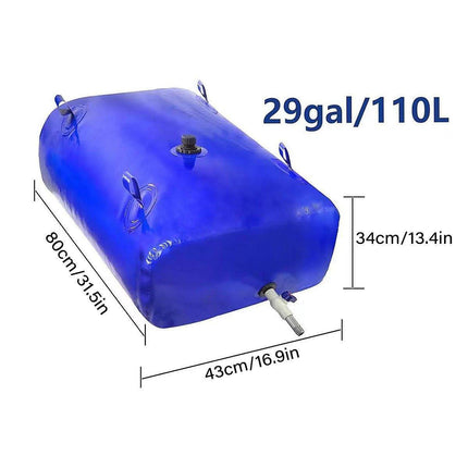 110L Large Capacity Water Storage Bladder Bag for Vehicle Outdoor Agriculture.