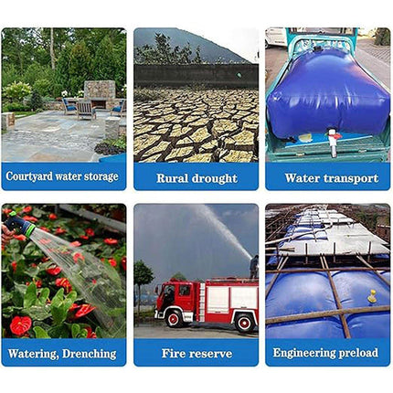 110L Large Capacity Water Storage Bladder Bag for Vehicle Outdoor Agriculture.
