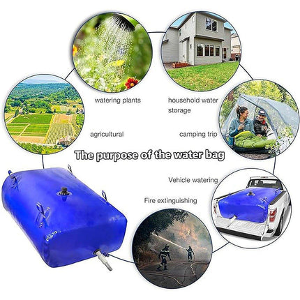 110L Large Capacity Water Storage Bladder Bag for Vehicle Outdoor Agriculture.