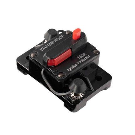 Waterproof Car Circuit Breaker Fuse Reset 30-300A AMP 12V-48V DC Car Boat IP67 - 150A.
