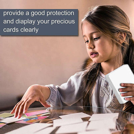 Ultra Soft Trading Card Sleeves Clear Penny Protector 100Pcs For Pokemon Nba Yugioh - 100PCS.