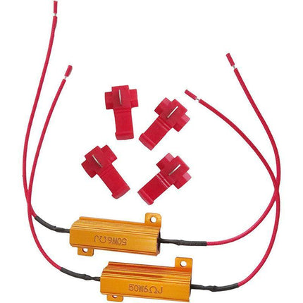 4X 50W Led Load Resistor 12V Lights Front Rear Indicator Hyper Flash Car 4Wd Ute.