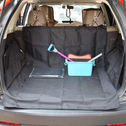 Pet Dog Car Boot Cargo Liner Cover Mat Waterproof Protector Cat Suv Ute Black - SUV - 155cm x 104cm x 33cm.