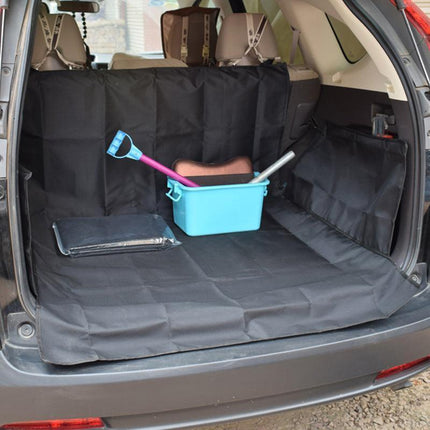 Pet Dog Car Boot Cargo Liner Cover Mat Waterproof Protector Cat Suv Ute Black - SUV - 155cm x 104cm x 33cm.