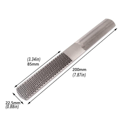 4 in 1 Woodworking File Set Multi Purpose Metal Rasp File DIY Hand Tool Kit.