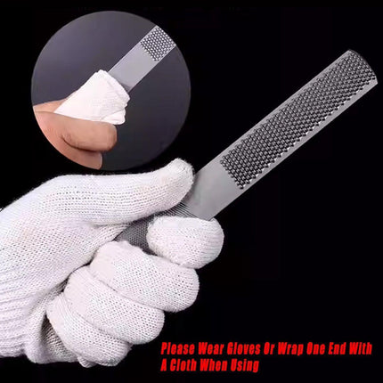 4 in 1 Woodworking File Set Multi Purpose Metal Rasp File DIY Hand Tool Kit.