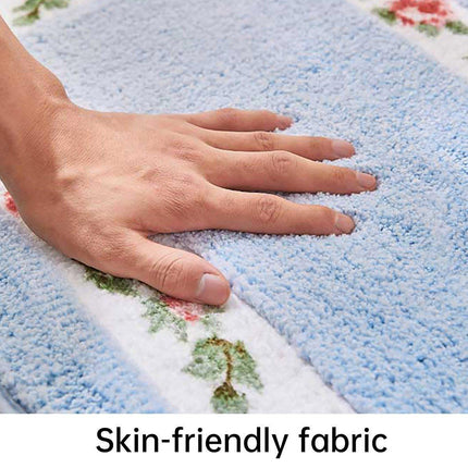 Non Slip Entry Mat Indoor Outdoor Mat Washable Foot Mat Foyer Bedroom - Khaki.