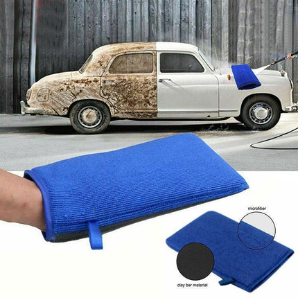 Magic Clay Mitt Glove Car Polish Clay Bar Detailing Glove Microfiber Car Wash.