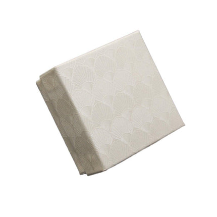 25X Jewelry Gift Boxes Shell Pattern 7.5CM Small GiftBox Empty Jewelry With Foam - Pink.