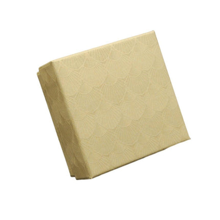 25X Jewelry Gift Boxes Shell Pattern 7.5CM Small GiftBox Empty Jewelry With Foam - Pink.