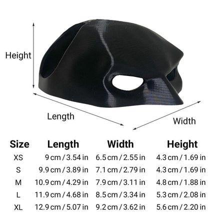 Halloween Bat Mask Cat Mask Pet Costume Accessories for Small Dogs Cats Outfit - S.