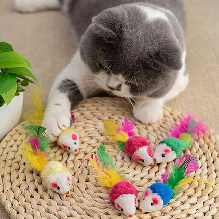 33PCS Cat Toy Set with Tunnel Balls Mice and Interactive Teaser Wands.