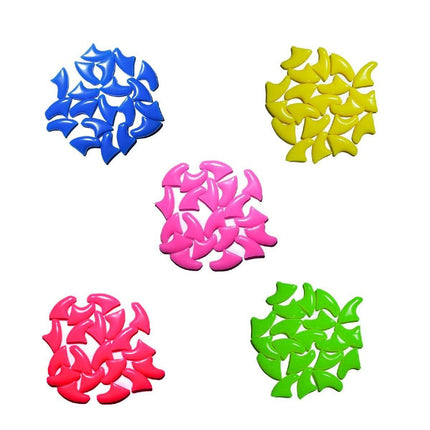 100PCS Anti Scratch Paw Covers for Cats and Kittens Nail Protector Soft Paw - Flat-S.