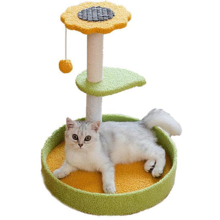 Cat Tree Scratching Tower Post Pet Climbing Board Scratcher Furniture Pet Toy.